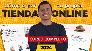 Como Crear Una Tienda Online 2024  Tutorial Paso a Paso [upl. by Pittman]