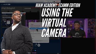 HOW TO USE ECAMM VIRTUAL CAMERA IN ZOOM RESTREAM AND STREAMYARD  HIAW Academy Ecamm Edition [upl. by Donahue]