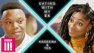 quotHow Many Times Did You Cheat On Mequot  Kadeena amp Tes Eating With My Ex Celebrity Special [upl. by Liakim]