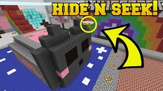 Minecraft GIANT FLOWERS HIDE AND SEEK  Morph Hide And Seek  Modded MiniGame [upl. by Dorothee834]