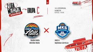 Basket Hills BielskoBiała  MKS II Dąbrowa Górnicza 2 LM [upl. by Ariaek]