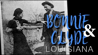 Bonnie amp Clyde festival in Gibsland Louisiana Museum shootout and death spot [upl. by Peisch]