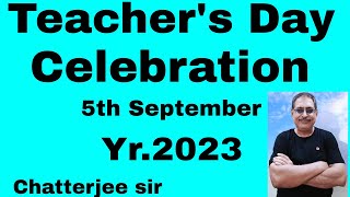 Teachers Day Celebration With Senior Students  5th September 2023 [upl. by Houghton]