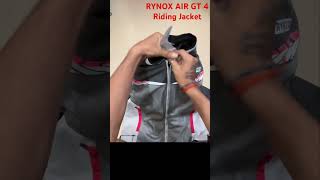 Best Rider Jacket For beginner Rynox Air GT 4 Under 6999 rynoxridingjackets [upl. by Elaweda]