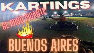 Carrera de Kartings Buenos Aires  Se puso picante  Choques trompos de todo 4k karting galvez [upl. by Arrad]