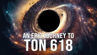 Take an Epic Journey to Ultra Massive Black Hole TON 618 [upl. by Sedicla573]