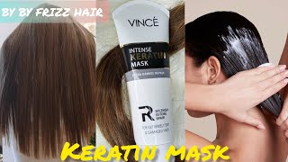 Vince Intense Keratin Hair Mask Review  Best Solution for frizzy and Dry Damaged Hair [upl. by Beuthel412]