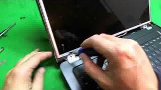 Compaq Presario CQ56 Laptop Screen Replacement Procedure [upl. by Eile]