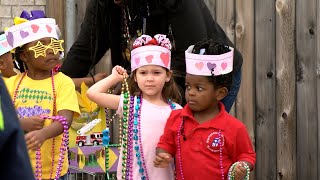 Jutland Head Start Mardi Gras Parade [upl. by Kohcztiy]