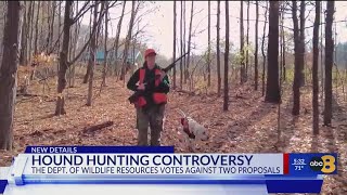 Five hound hunting proposals approved 2 rejected by Virginia DWR [upl. by Noislla]