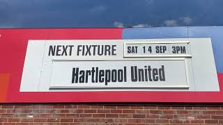 National League Ebbsfleet vs Hartlepool 3pm [upl. by Kcirret597]