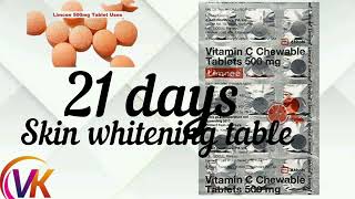 21 days skin whitening vitamin c tablet tamil review [upl. by Jsandye]