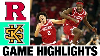 24 Rutgers vs Kennesaw State Highlights  NCAA Mens Basketball  2024 College Basketball [upl. by Hyacinth]