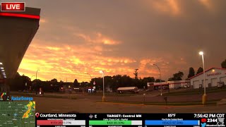 Minnesota Storm Chase  Live Stream Archive [upl. by Huda]