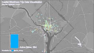 Capital BikeShare Data Visualization [upl. by Chatav]