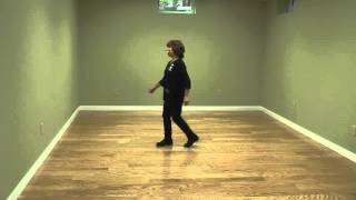 Linedance Lesson Rockin The Wagon Wheel choreo Jamie Marshall [upl. by Enneiluj]