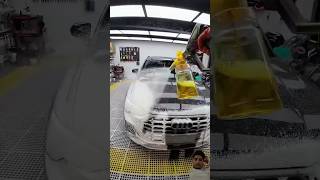 Immersive car wash carwash foam car asmr carwashing cartools carwash [upl. by Ynotna]