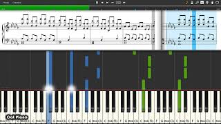 Abel Korzeniowski  Juliets Dream  Piano tutorial and cover Sheets  MIDI [upl. by Amaras]