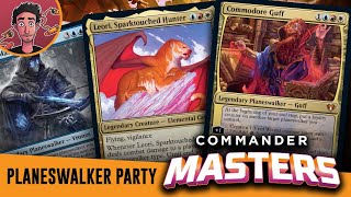 “Planeswalker Party” Commander Masters Precon Upgrade Guide  The Command Zone 548  MTG EDH Magic [upl. by Javler362]