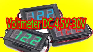 Voltmeter DC l VOLTMETER DIGITAL dc l tester dc VOLTMETER DIGITAL 12v l VOLTMETER DIGITAL 100v [upl. by Getter]