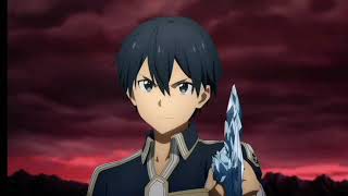 AMV kirito vs poh sword art online war of underworld [upl. by Gratiana968]