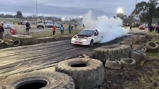 Commodore Ute  HPR Burnout Kings [upl. by Mosby381]