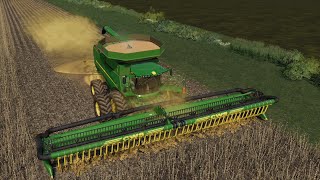 Millennial Farmer Map Ep12  Harvest Spreading Fertilizer  FS19 Timelapse  Farming Simulator 19 [upl. by Sicnarf]