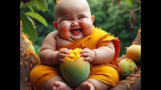 monk baby funny video 📸📸 monk baby cute beutifull motivation monkey [upl. by Amsirhc]