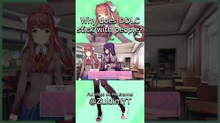 Why Does Doki Doki Literature Club Stick With People shorts [upl. by Hedley]