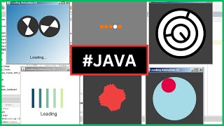 Java Project Tutorial  How To Create Loading Animation Forms In Java NetBeans With Code  Part 3 [upl. by Wolbrom]