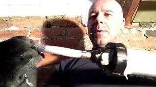 How to drill and inject a damp proof course DPC [upl. by Ribaudo905]