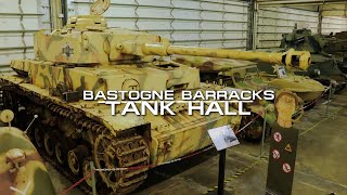 Bastogne Barracks Museum Tank Hall 60fps unedited  IS3 Shermans Chaffee M16 Panzer [upl. by Grous]