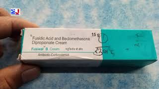 Fusiwal B Cream  Fusidic Acid amp Beclomethasone Dipropionate Cream uses side effects Review Hindi [upl. by Nothgierc]