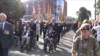 Mercian Regt March in Audregnies [upl. by Dorothi]