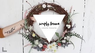 Spring Wreath amp Flower Crown [upl. by Riella]