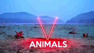 Maroon 5  Animals Instrumental amp Lyrics [upl. by Neslund]