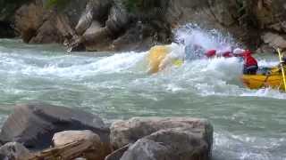 The Kicking Horse Challenge Trip  White Water Rafting with Glacier Raft Company in Golden BC [upl. by Lael]