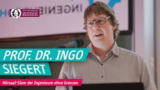 Prof Dr Ingo Siegert  HörsaalSlam 2023  OVGU [upl. by Nylanaj]