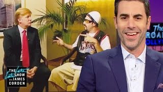 Sacha Baron Cohen Recalls the Ali GDonald Trump Meeting [upl. by Fattal]