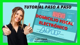 🔥 Como adherir al Domicilio Fiscal Electronico en AFIP 2023 ✅Tutorial paso a paso✅ [upl. by Ahsha736]