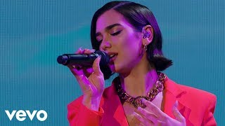 Calvin Harris Dua Lipa  One Kiss Live on The Graham Norton Show [upl. by Ahsilac]