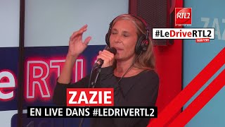 Zazie interprète quotSpeedquot en live dans LeDriveRTL2 230922 [upl. by Seravart]