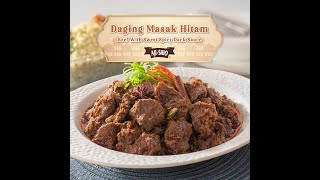 Tasty Treats Daging Masak Hitam  Beef with Sweet Spicy Dark Sauce [upl. by Erika]