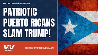 Patriotic Puerto Ricans SLAM Trump [upl. by Atilrep]