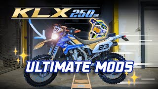 The ULTIMATE KLX250 Mods [upl. by Aremmat546]