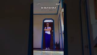 WAKA WAKA dance tutorial TikTok slowed amp mirrored shorts [upl. by Anoniw]