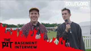 Basement Interview from Download Festival 2017 [upl. by Oirelav]