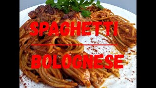 Spaghetti z mięsem mielonym inaczej prosty i szybki przepis [upl. by Gisser]