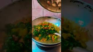 Palanga Saga tarkari recipe in Odia [upl. by Enrev]