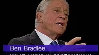 Legendary journalist Ben Bradlee dies [upl. by Llessur]